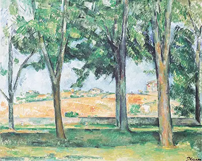 Horse Chestnut Trees of Jas de Bouffan Paul Cezanne